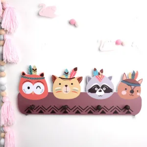 Porte Manteau Enfantanimaux Mignons